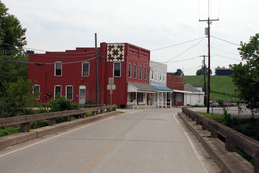 Downtown Paint Lick Hwy. 52, the town of Paint Lick, in Ga… Flickr