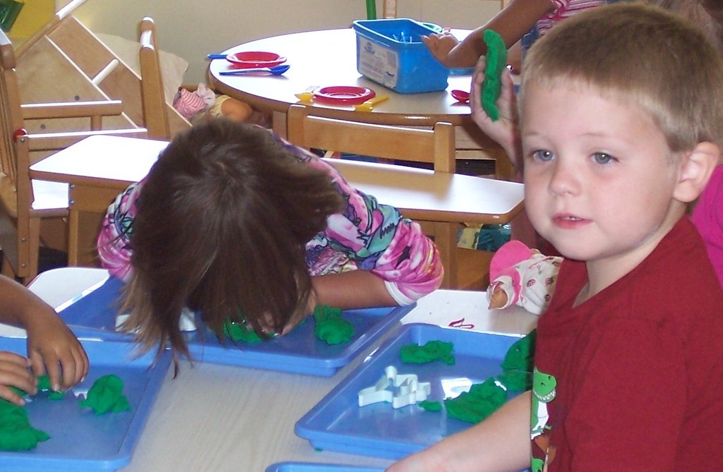 Play Dough fun for PreKindergarteners Valerie Fulbright Flickr