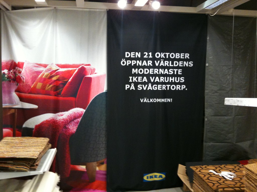 IKEA is half shutdown They're closing the old Malmö store… Flickr