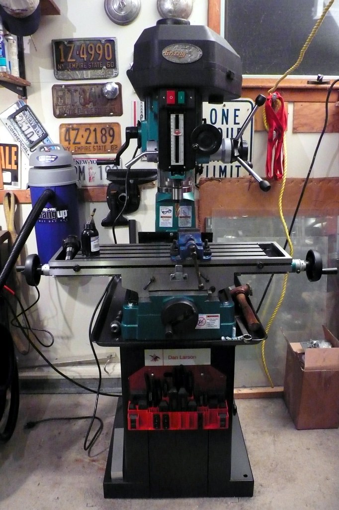 Grizzly benchtop mill a photo on Flickriver