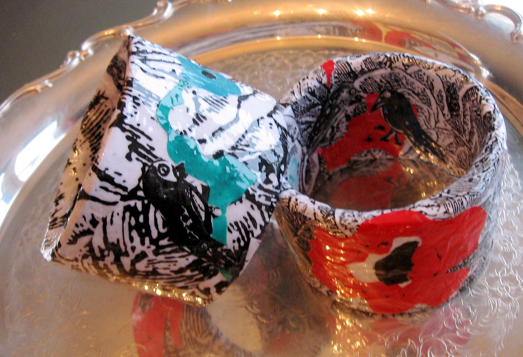 Addicted to papiermâché Paper, water, glue, paint, time Flickr