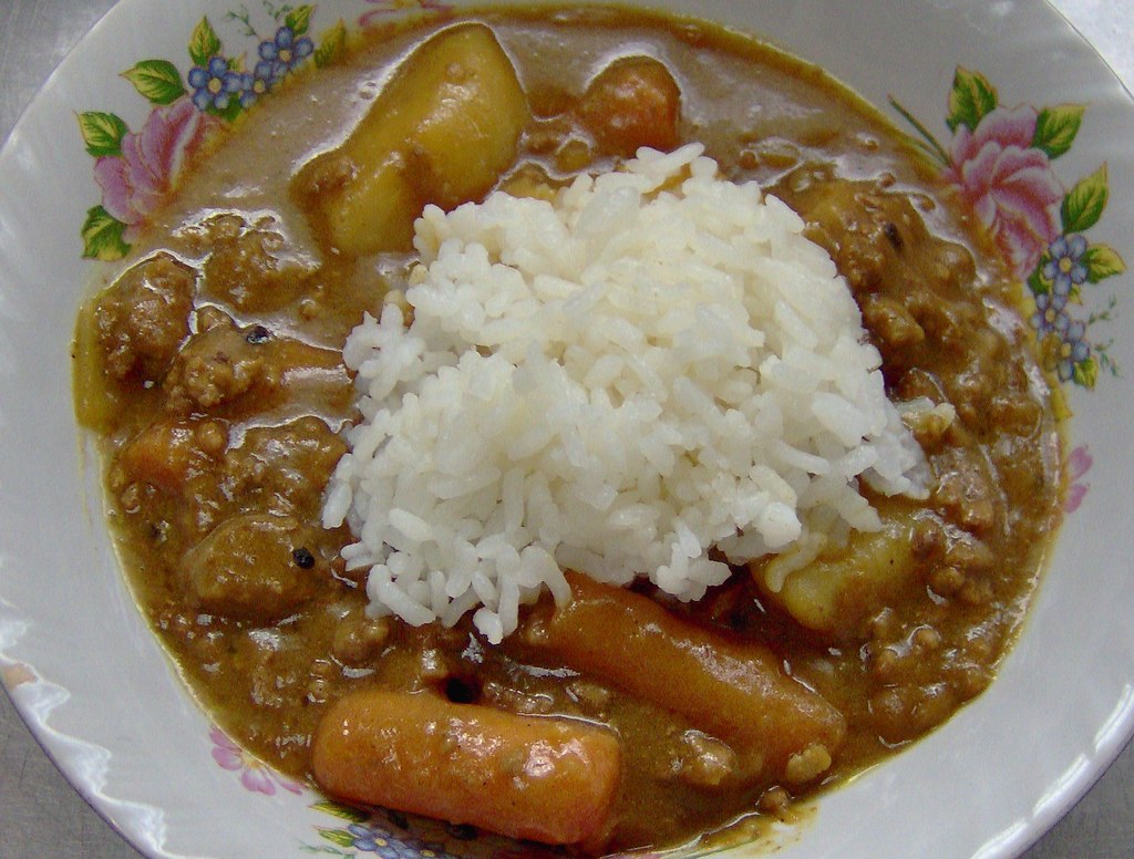 hawaiian food hamburger Curry This Curry is so good that i… Flickr