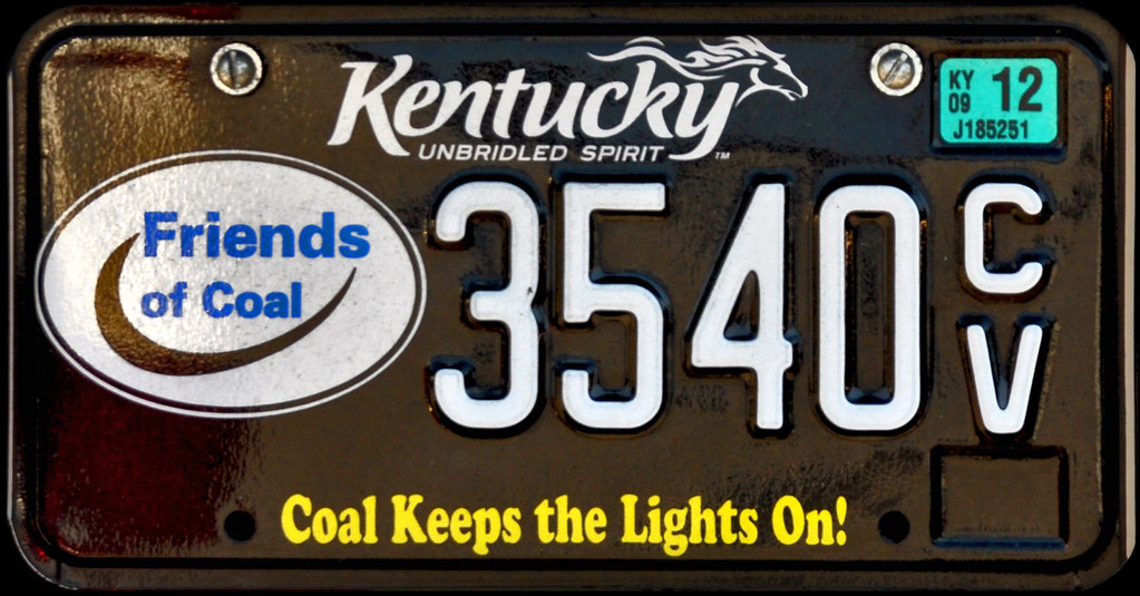 Kentucky Licence Plate terrarandom Flickr