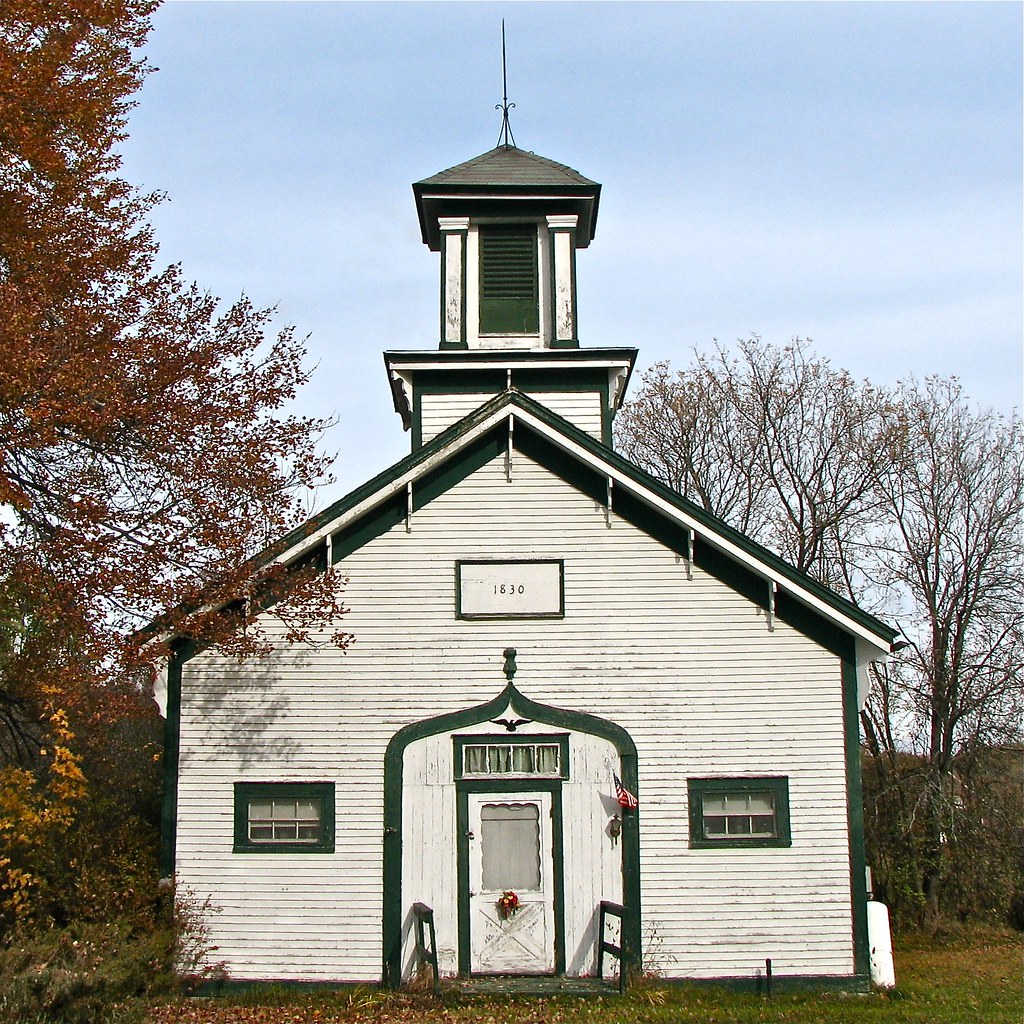Cornwall School House Nº 3 (1830) front, southern view Flickr