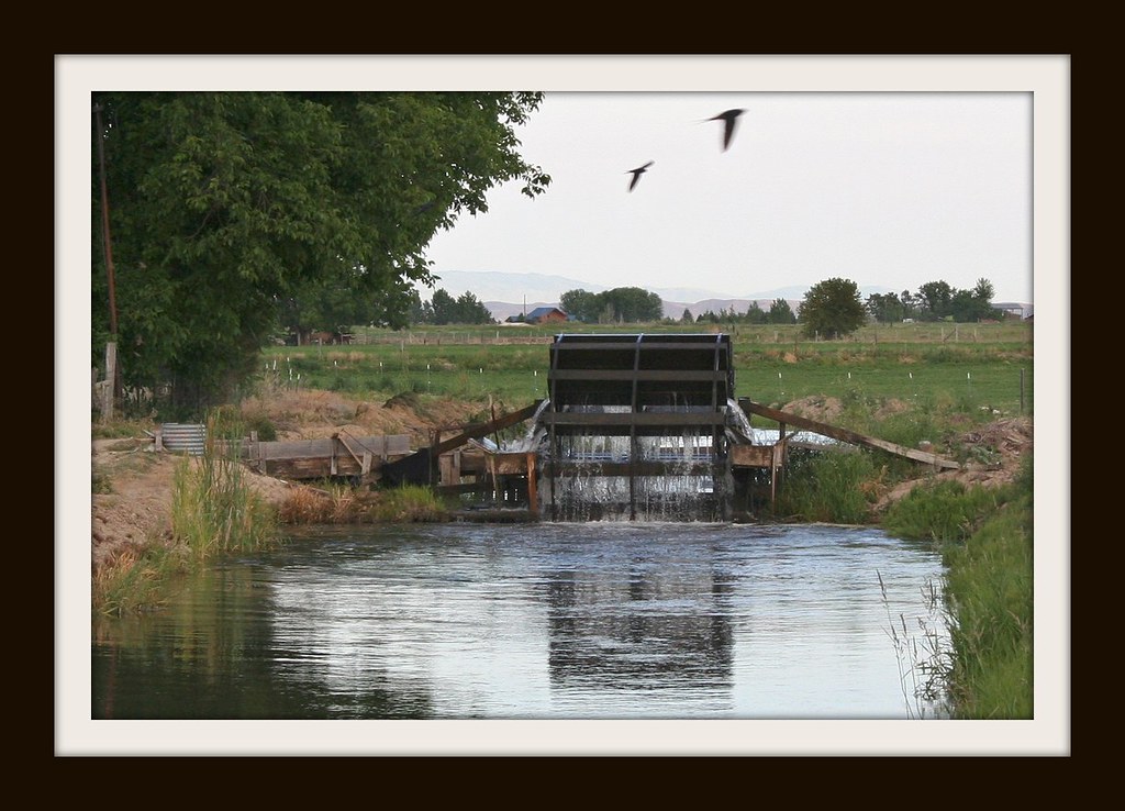 Water Wheel (c) by Linda Hoxie The Waterwheels in New Plym… Flickr