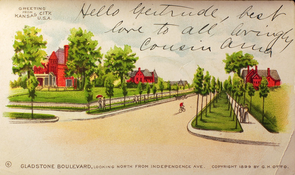 Kansas City Gladstone Boulevard, 1899 Kansas City Gl… Flickr