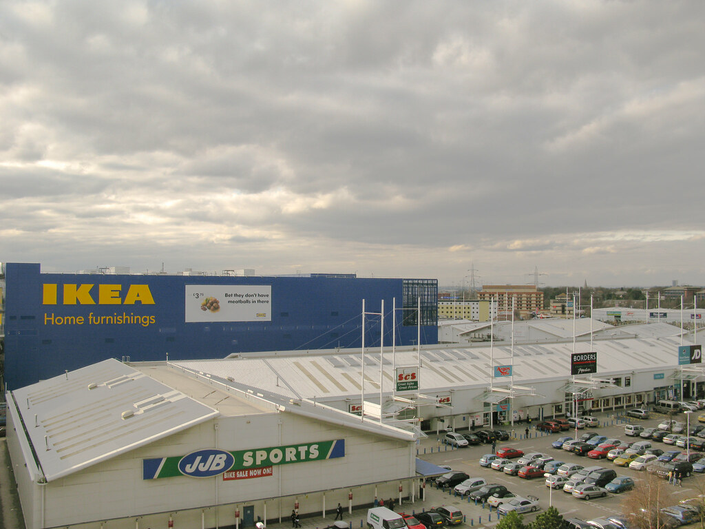 IKEA, Southampton This is taken from the back balcony of t… Flickr