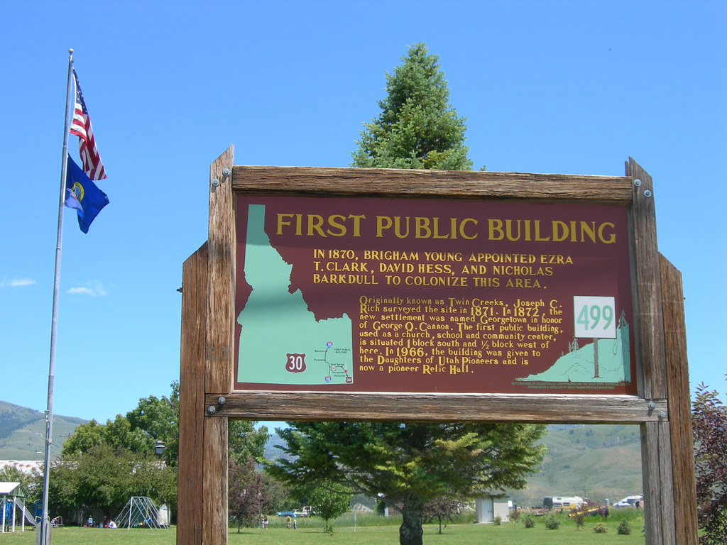 1st Public Building Historic Marker Idaho Jimmy Emerson, DVM Flickr