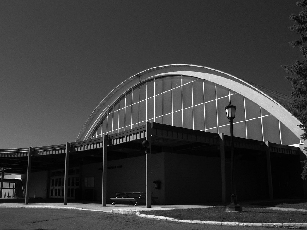 Chapman Rink monochrome Lansing Chapman Rink and Machinery… Flickr
