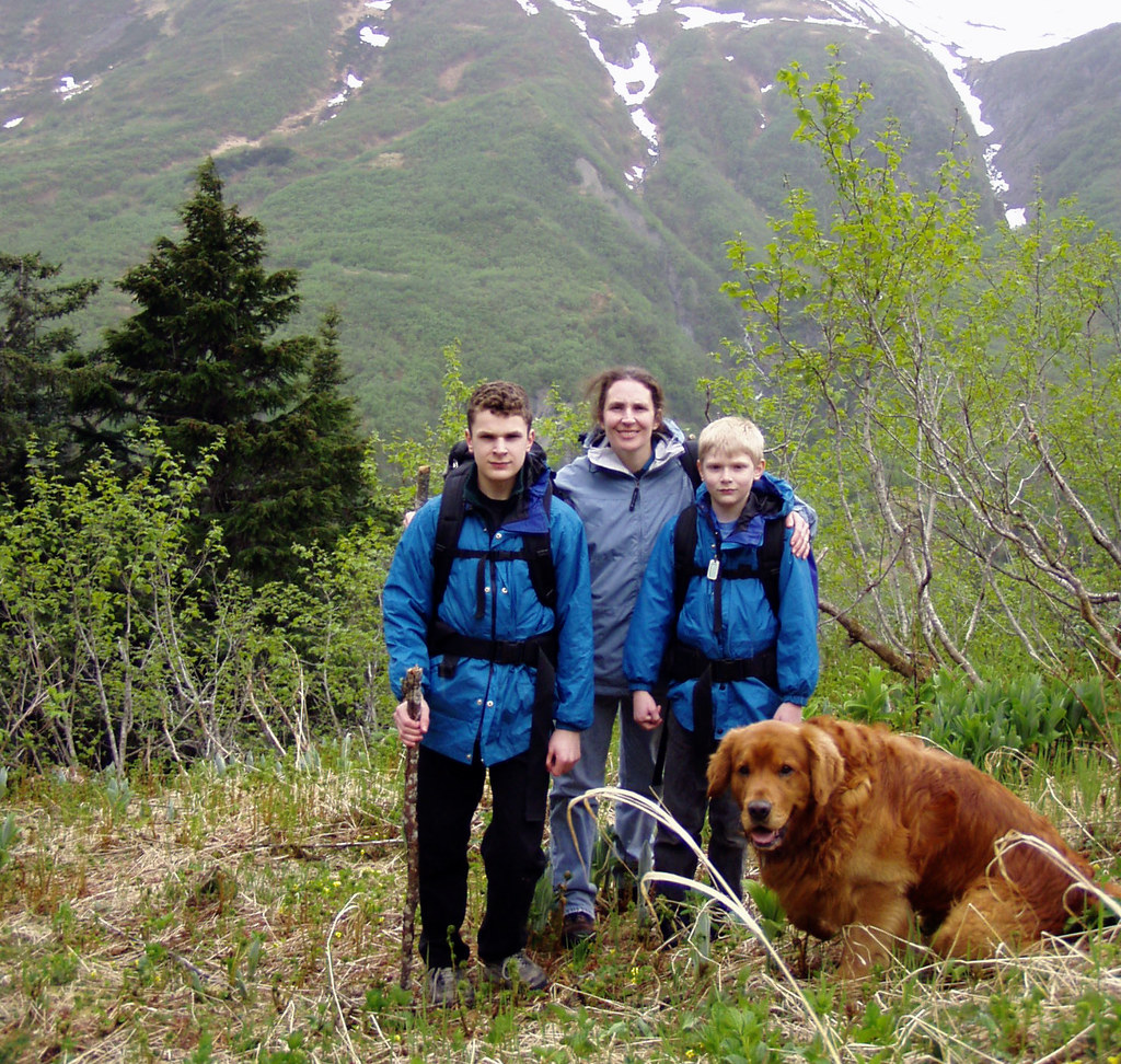 Cross Country Hike Alan, Kathy, James, and Skeeter Cross… Flickr