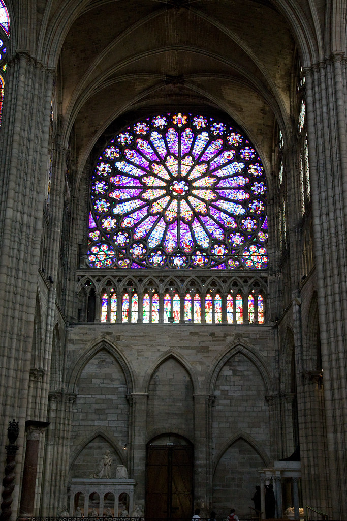 Paris, SaintDenis North Rose Window Stan Parry Flickr