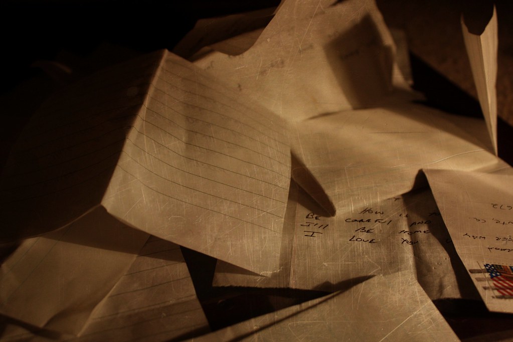 i'm still writing the letters i'll never send, i fear that… Flickr