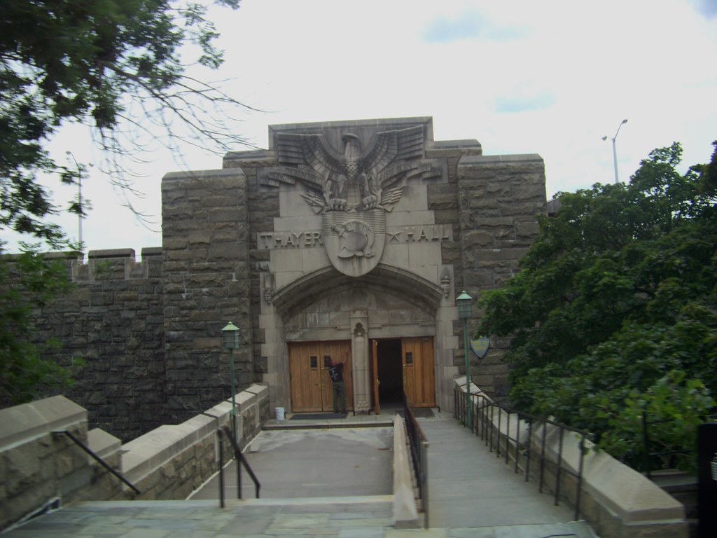 Thayer Hall Entrance A classroom building at West Point. T… Flickr