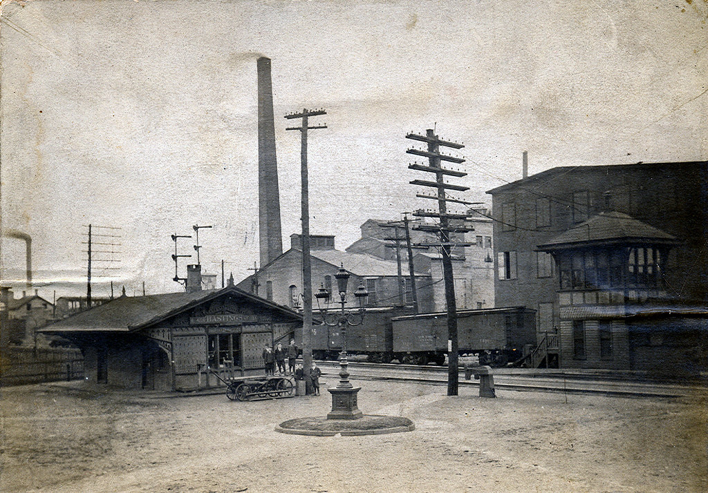 HastingsonHudson train station ca. 1900 Ph06723A This p… Flickr