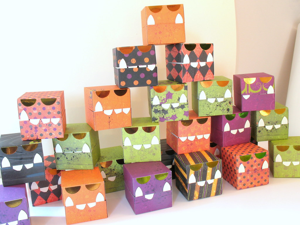 set of 25 monster boxes 2 Jessica Wolf Flickr