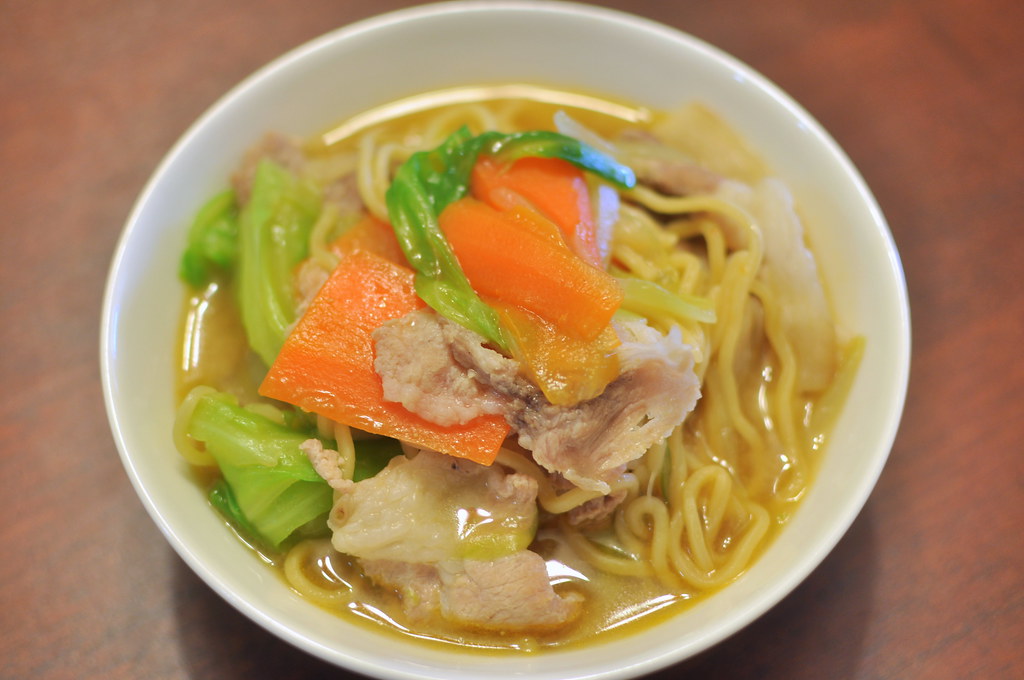 永谷園 煮込みラーメン 大爆笑アッコさん目当て。 yoppy Flickr