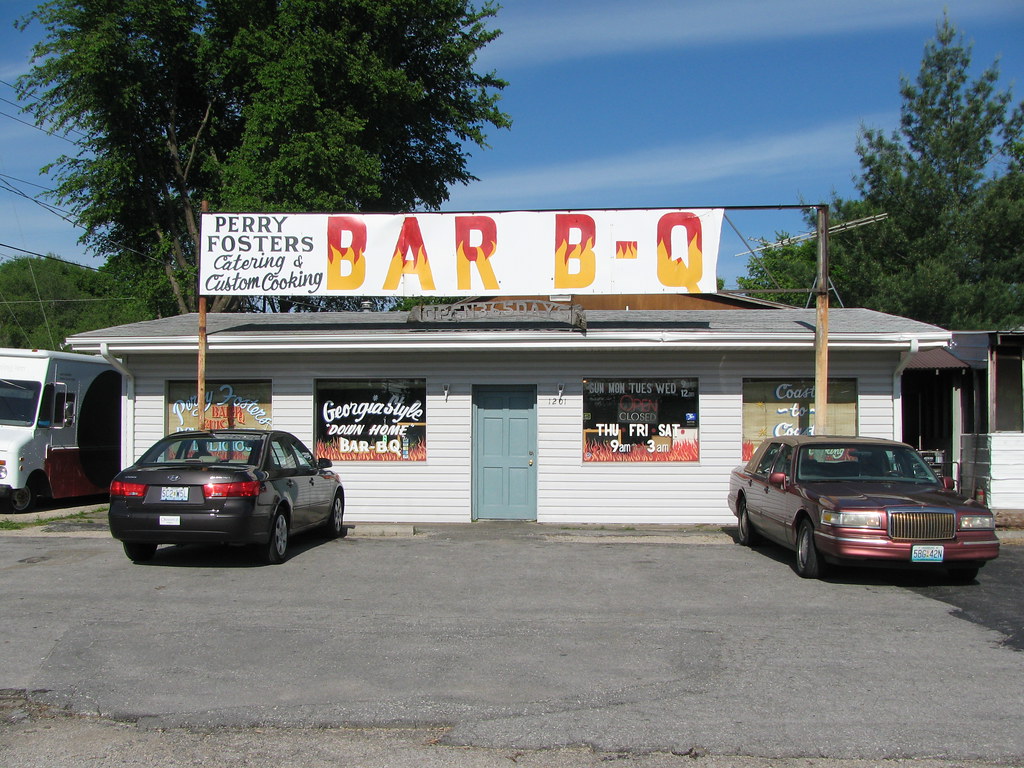 Perry Foster's BarBQ Perry Foster's in Warrensburg, MO. Flickr