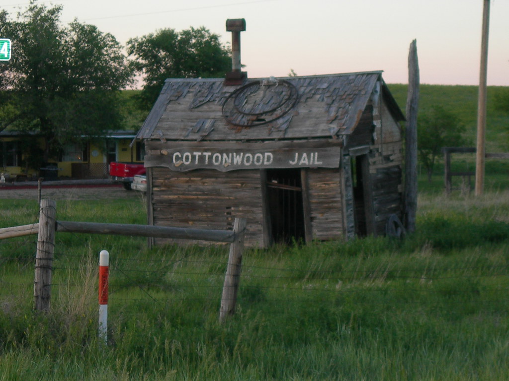 Old Cottonwood Jail The Cottonwood community is located ab… Flickr
