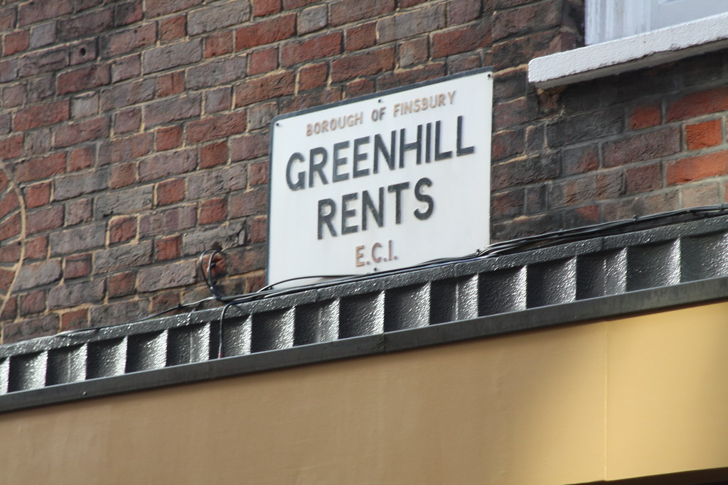 Greenhill Rents, Borough of Finsbury(sic), EC1 Tony Avon Flickr