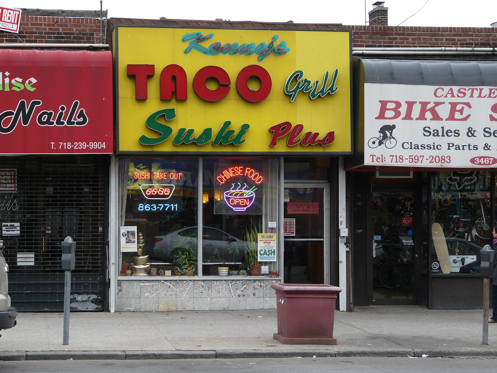 Kenny's Taco Grill Sushi Plus Chinese Food, Tremont Avenue… Flickr