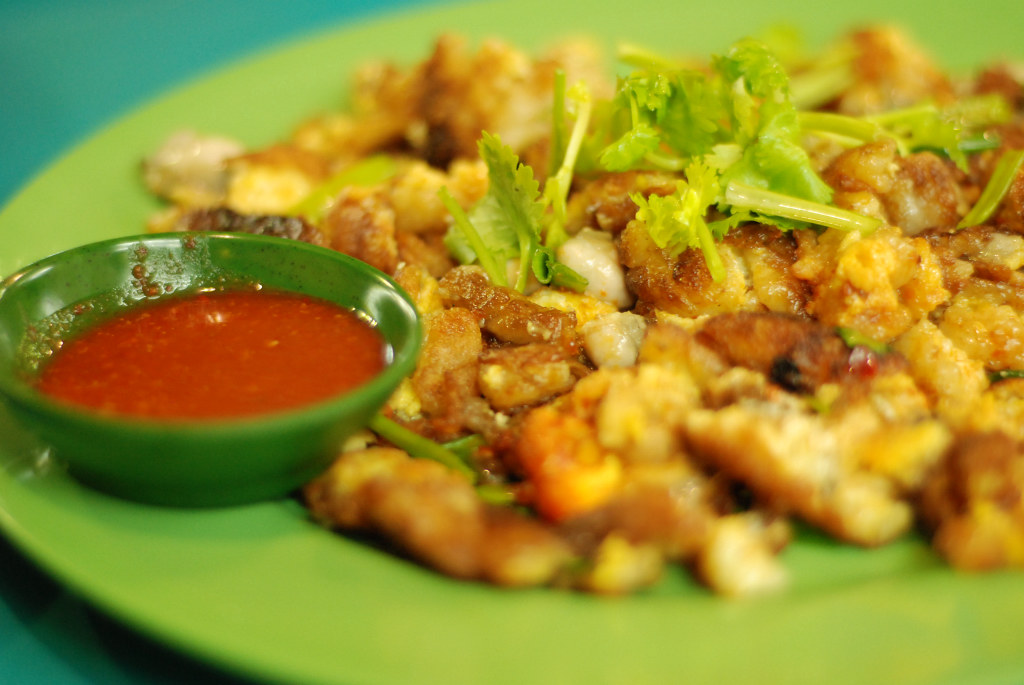 Fried Oyster Egg, extra dry While i have my Mee Suah, my m… Flickr