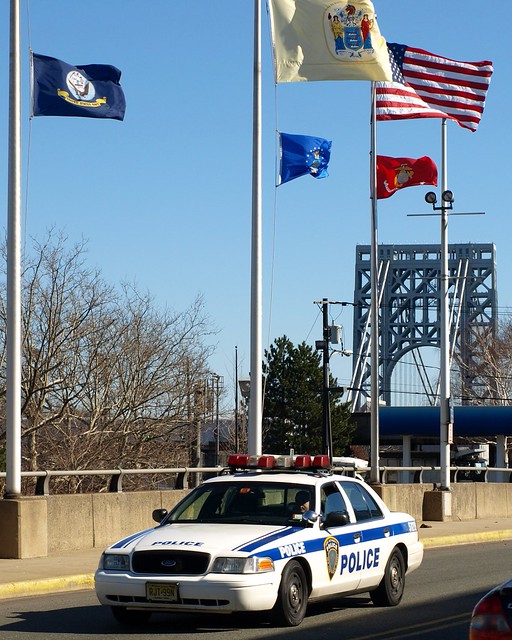 PAPD New York / New Jersey Port Authority Police Car, Fort Lee NJ a