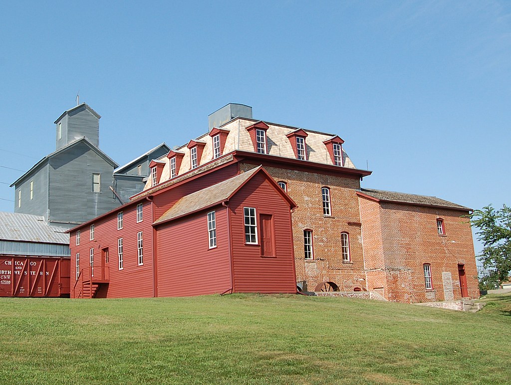 Neligh Flour Mill, Neligh Nebraska The Neligh Mills in Nel… Flickr