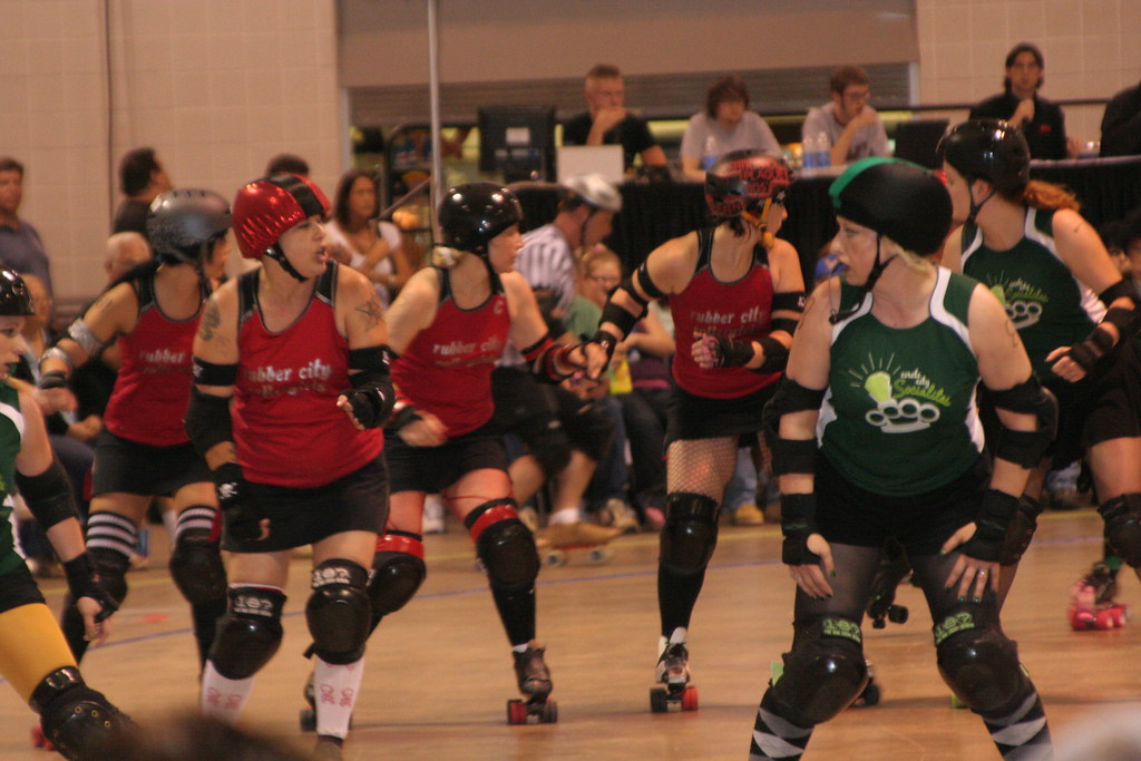 Rubber City Rollergirls Flickr