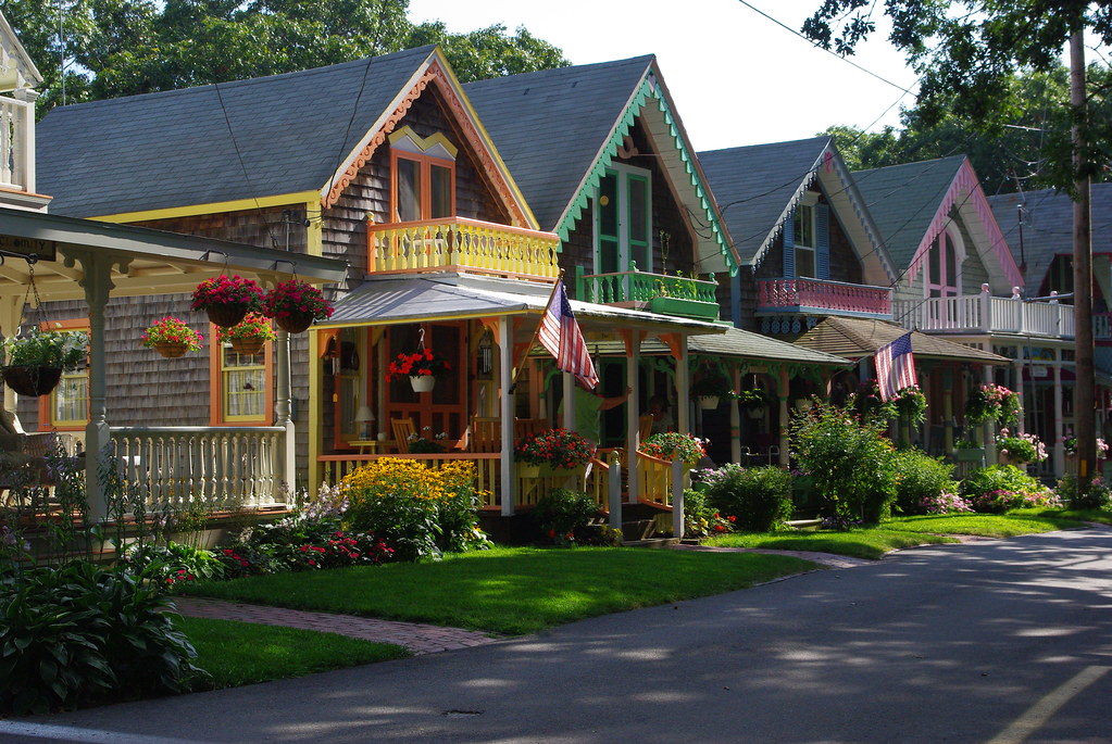 Oak Bluffs Painted Cottages Maureen Reilly Flickr