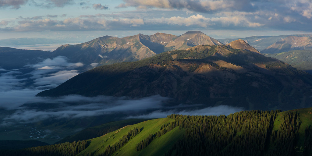 Mt. Crested Butte and Whetstone Mountain Mt. Crested Butte… Flickr