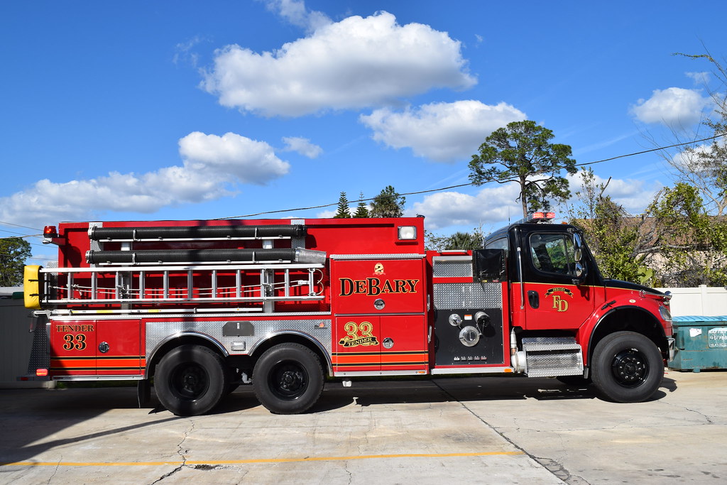 DeBary Fire Department DFD Tender 33 I am working on a pro… Flickr