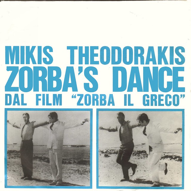 Zorba The Greek Alexis Zorbas Theodorakis, Mikis Zorbas' Dance Italy 1964 a photo on