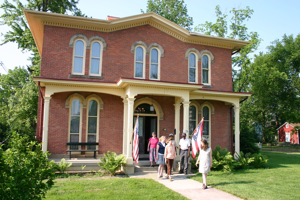 Monroe House (1866) The Monroe House, a brick Italianates… Flickr