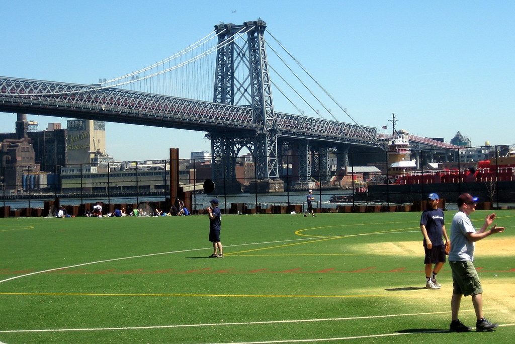NYC LES East River Park and Williamsburg Bridge a photo on Flickriver