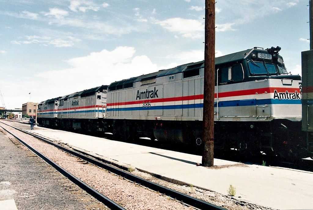 Amtrak Train 4, The Southwest Chief Albuquerque, NM. Amtr… Flickr