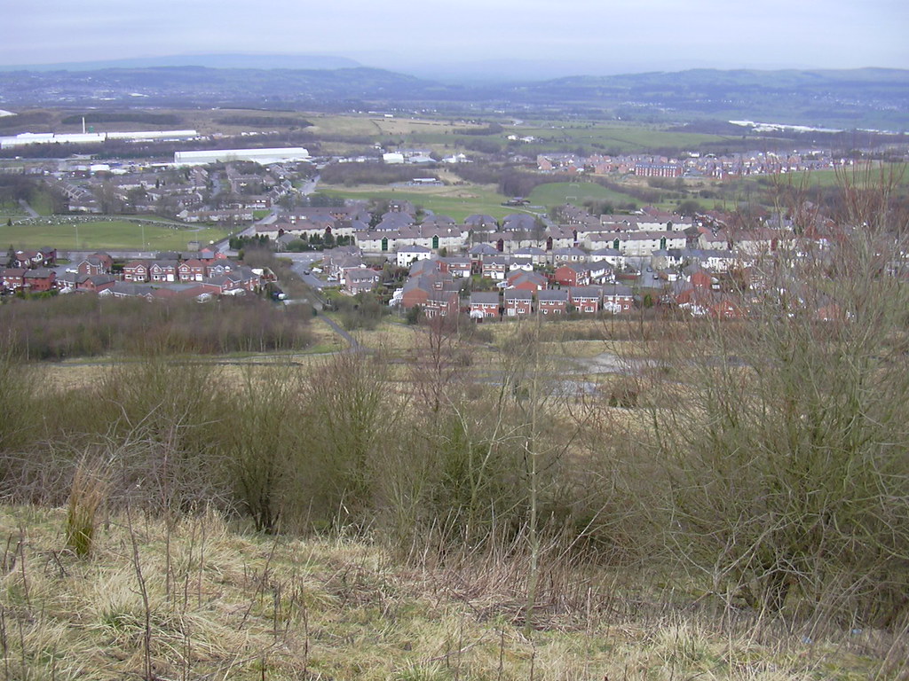 Huncoat, Accrington, Lancashire From Peel Park Robert Wade (Wadey