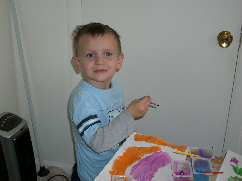 Jake and Paint Joyce Praechter Flickr