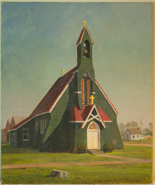 Church at Forney, 1954 Olin Travis mckinneyavenuecontemporary Flickr
