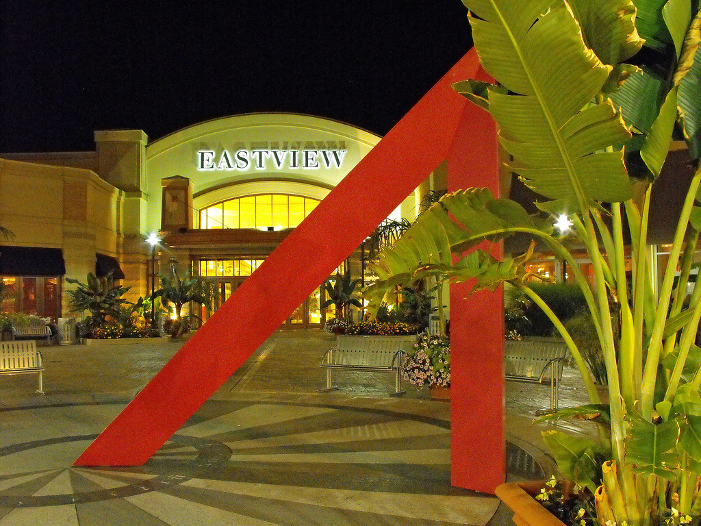 Eastview The main entrance to Eastview Mall. Eastview is a… Flickr