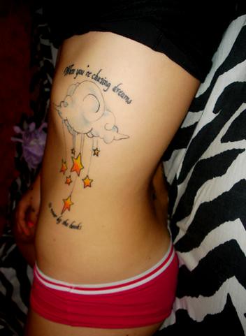 Side Tattoo! | "When You're Chasing Dreams It's Never By The… | Flickr 481_x_352_jpg