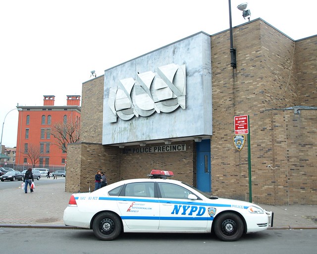 P083 NYPD Police Station Precinct 83, Bushwick, Brooklyn, New York City