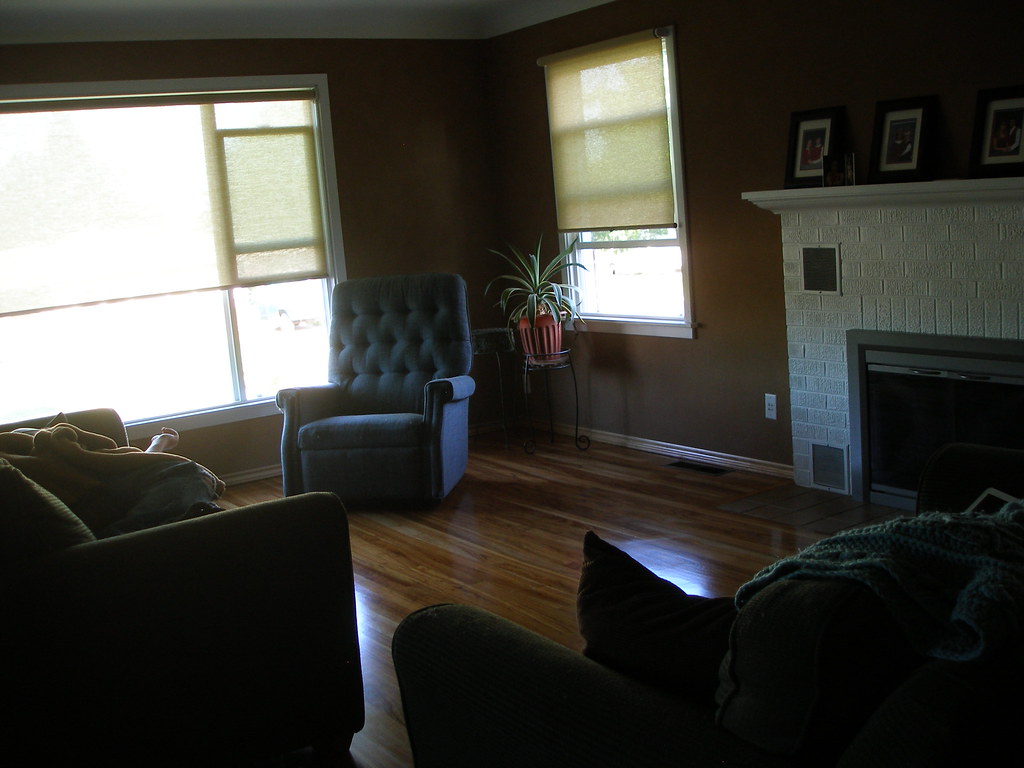 Florrs are refinished! This 70 year old house had hardwood… Flickr