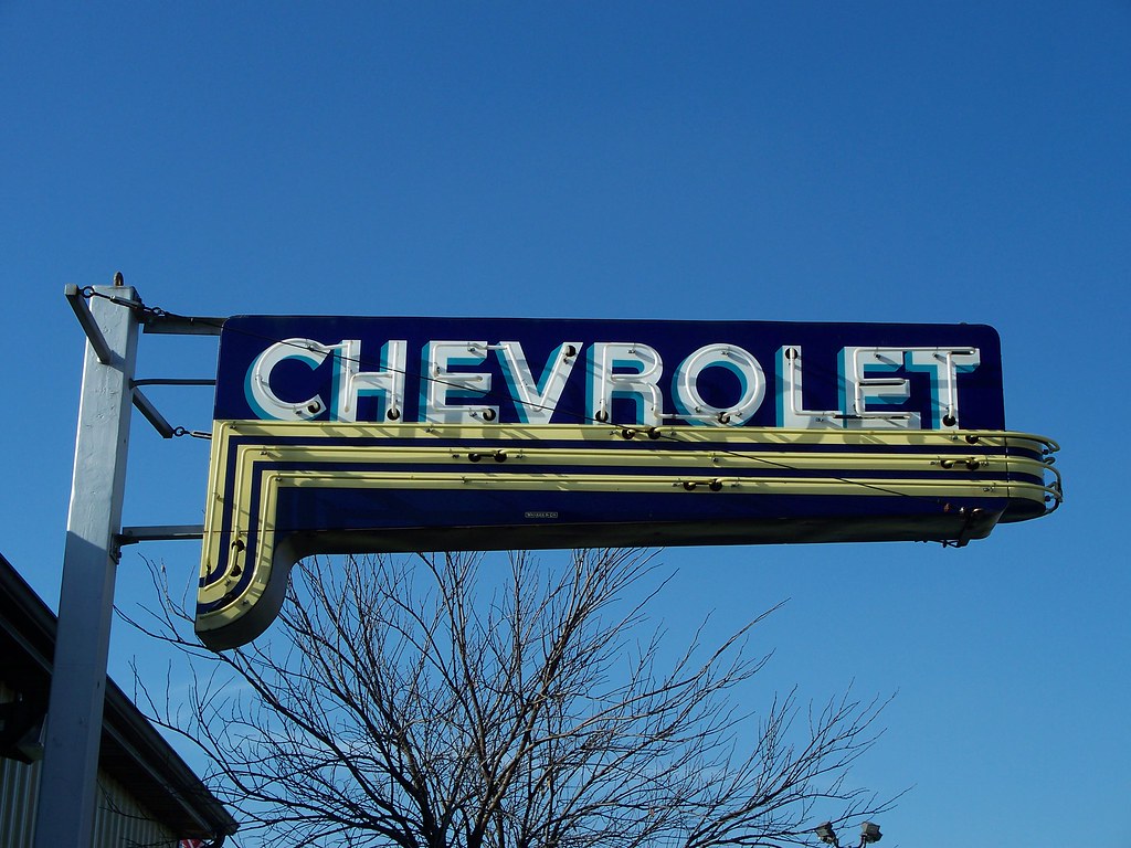 OH Canal Winchester Chevrolet Sign 4 Neon Chevrolet sign… Flickr