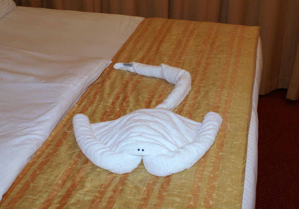 Towel animal stingray Eric Wilfong Flickr