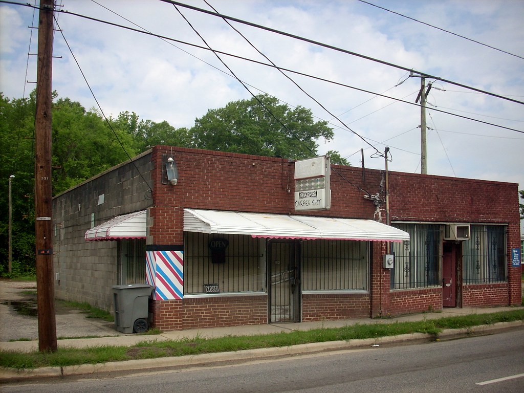 Mack's Barber Shop on Gilllespie Street in Fayetteville. T… Flickr