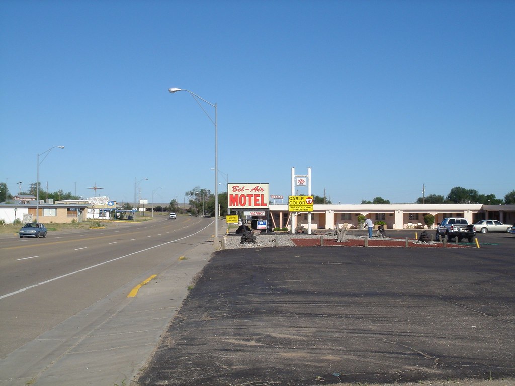Bel Air Motel Vaughn NM Probably one of the neatest hotels… Flickr