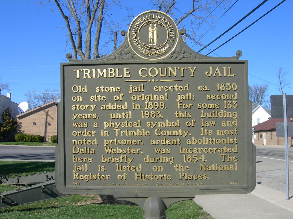 (Old) Trimble County Jail Marker Bedford, Kentucky Jimmy Emerson