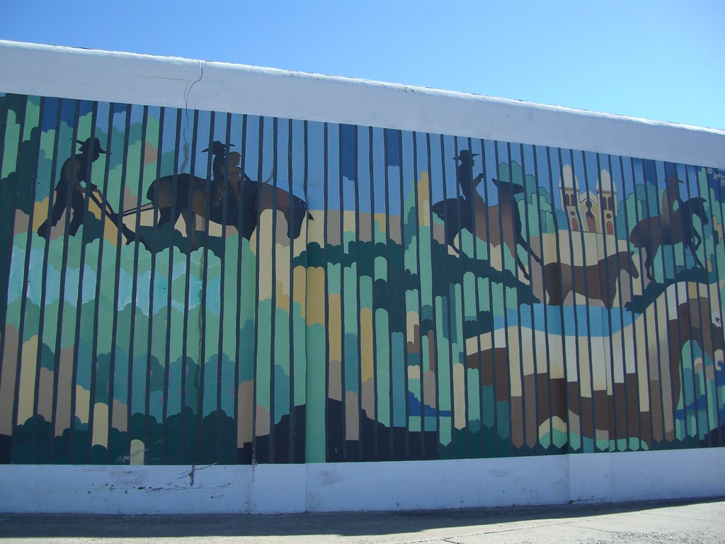 Mural on Building in Downtown Las Cruces, NM Vladimir911 Flickr