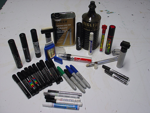 markers Here are some of my choice supplies. Empties refi… Flickr