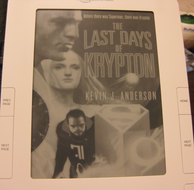The Last Days of Krypton The line at the top says
